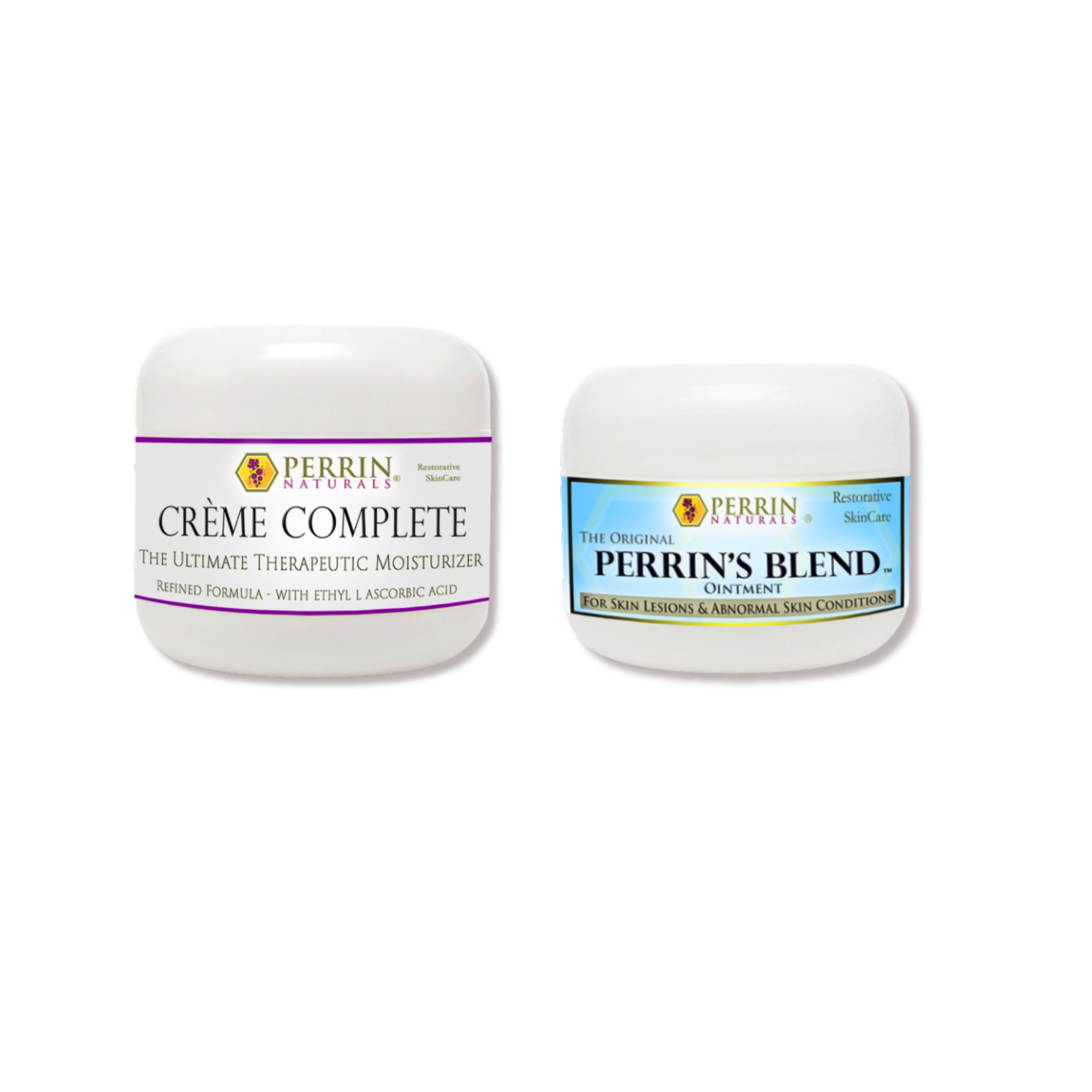 Perrin Naturals best selling combo - Perrins Blend and Creme Complete