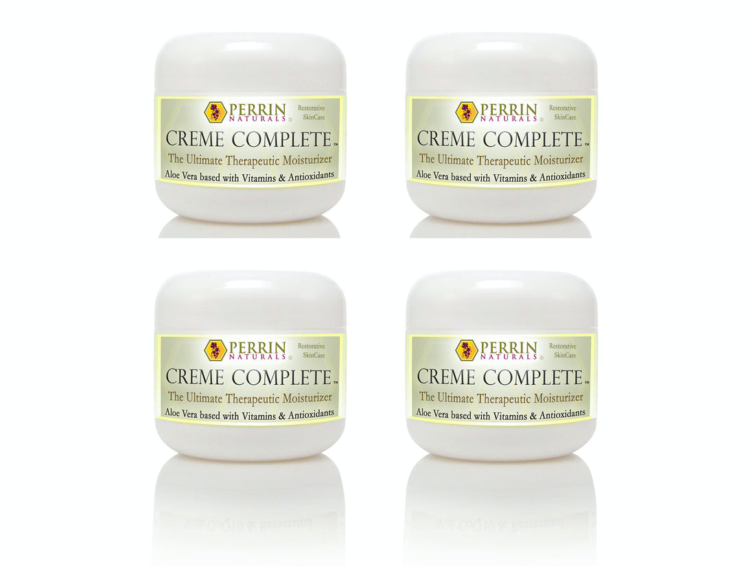 4 Pack Perrin Naturals Creme Complete