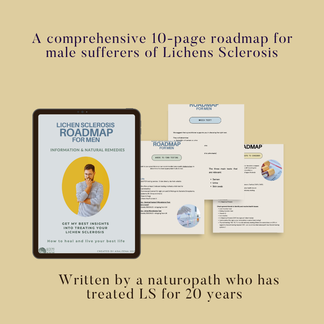 Lichen Sclerosis Roadmap For Men
