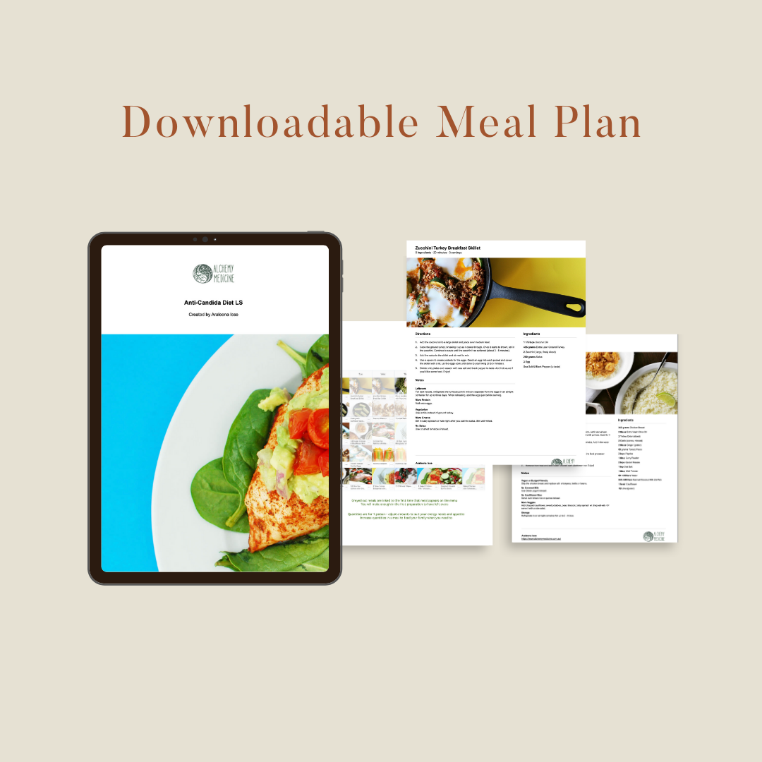 Anti-Candida Diet &amp; Meal Plan