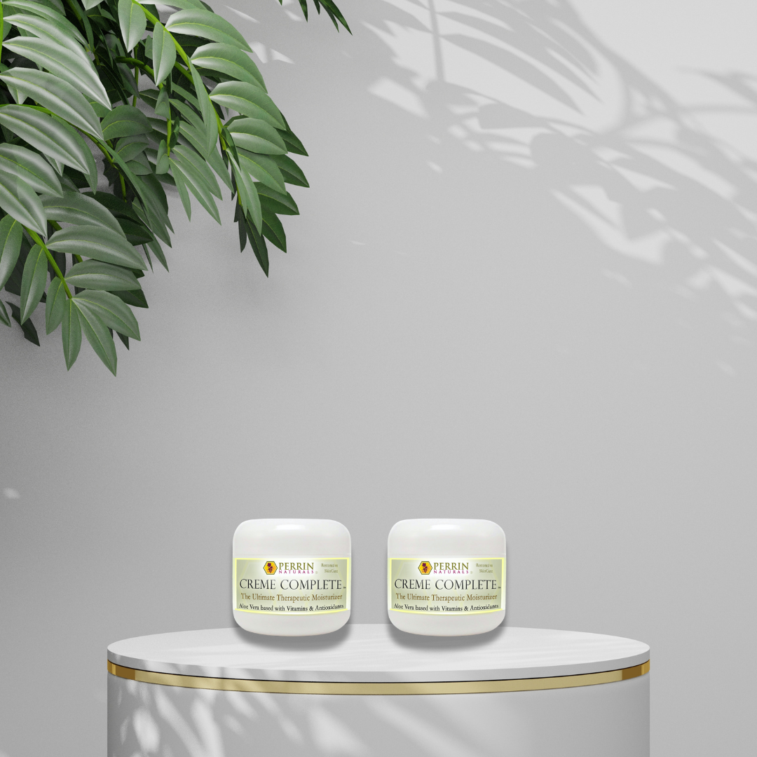 2 Pack Perrin Naturals Creme Complete 60g